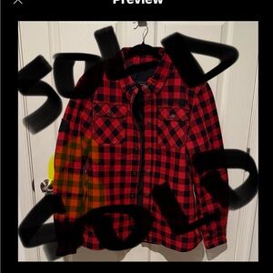 SOLD SOLD SOLD Harley Davidson NWT Red and Black Checkered Riding Jacket